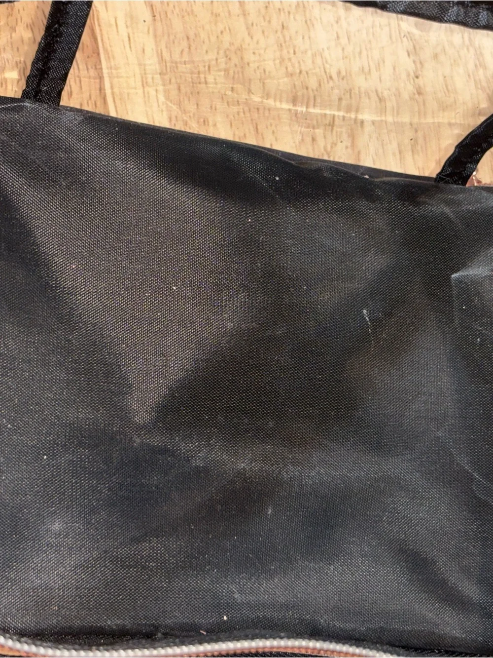 Tartan + Twine Black & Clear Double-Zip Makeup Brush Bag